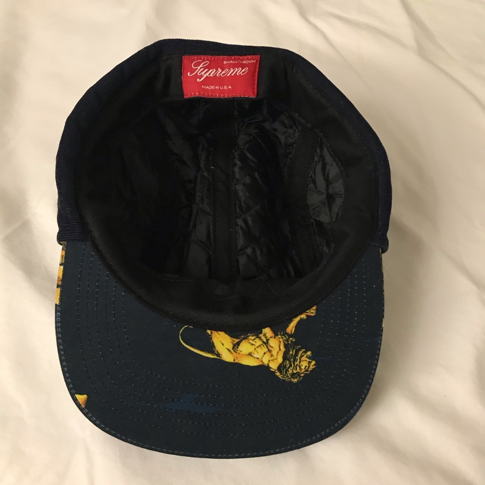 NWOT Supreme Lions Trail 5 Panel Camp Hat AW 2013 - Picture 4 of 7